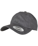 Low-profile coated cap (6245C) — Dark Grey