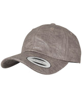 Low-profile coated cap (6245C) — Dark Taupe