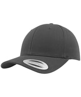 Curved classic snapback (7706)(7706) — Charcoal