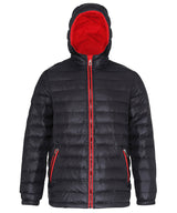 Padded jacket — Black/Red