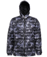 Padded jacket — Camo Grey