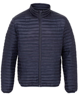 Tribe fineline padded jacket — Navy