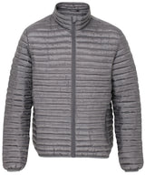 Tribe fineline padded jacket — Steel