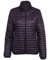Women's tribe fineline padded jacket — Aubergine*