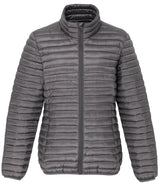 Women's tribe fineline padded jacket — Steel