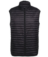 Tribe fineline padded gilet — Black