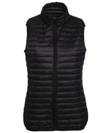 Women's tribe fineline padded gilet — Black