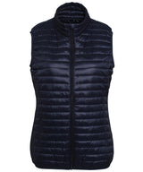 Women's tribe fineline padded gilet — Navy