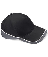 Teamwear competition cap — Black/Graphite Grey