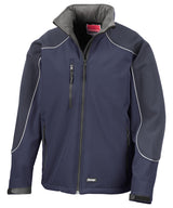 Hooded softshell jacket — Navy