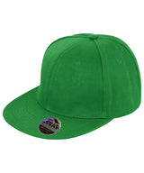 Bronx original flat peak snapback cap — Emerald