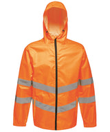 High-vis pro pack-away jacket — Orange