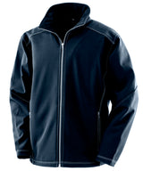 Treble stitch softshell — Navy