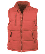 Ultra padded bodywarmer — Red