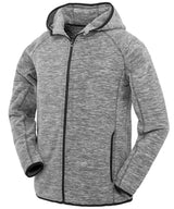 Microfleece hoodi — Grey/Black