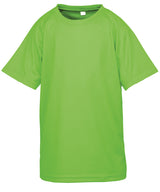 Junior performance aircool tee — Lime