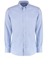 Stretch Oxford shirt long-sleeved (slim fit) — Light Blue