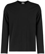 Long sleeve Superwash® 60°C tee (fashion fit) — Black