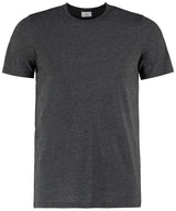 Superwash® 60° t-shirt (fashion fit) — Black Melange