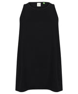 Women's open back vest — Black