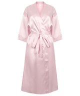 Women's satin robe — Light Pink