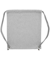 Woven gym bag (STAU763) — Heather Grey