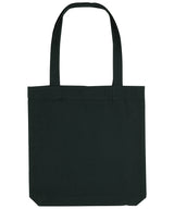 Woven tote bag (STAU760) — Black