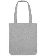 Woven tote bag (STAU760) — Heather Grey