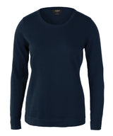 Women’s Brighton – elegant round neck — Navy