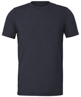 Unisex sueded tee — Heather Navy