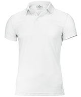 Clearwater – quick-dry performance polo — White