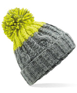 Apres beanie — Light Grey/Citron