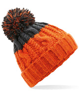 Apres beanie — Orange/Graphite Grey