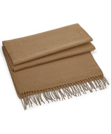 Classic woven scarf — Biscuit
