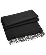 Classic woven scarf — Black