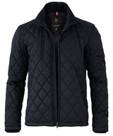 Henderson – stylish diamond quilted jacket — Midnight Blue