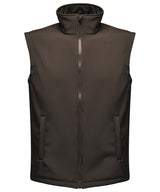 Ablaze printable softshell bodywarmer — Black/Black