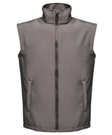 Ablaze printable softshell bodywarmer — Seal Grey/Black