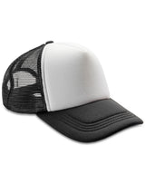 Core Detroit ½ mesh truckers cap — Black/White