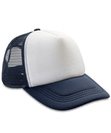 Core Detroit ½ mesh truckers cap — Navy/White