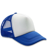 Core Detroit ½ mesh truckers cap — Royal/White