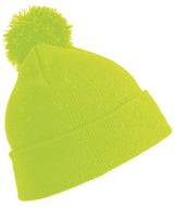 Junior pom pom beanie — Flo Yellow