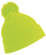 Pom pom beanie — Flo Yellow