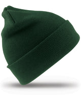Woolly ski hat — Bottle Green