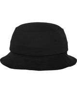 Flexfit cotton twill bucket hat (5003) — Black