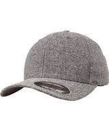 Flexfit melange cap (6355) — Dark Heather Grey