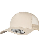 5-Panel retro trucker cap (6506) — Khaki