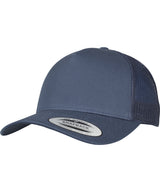 5-Panel retro trucker cap (6506) — Navy