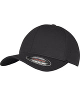 Flexfit 3D hexagon Jersey cap (6584) — Black