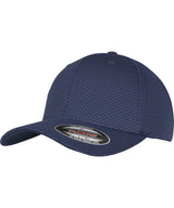 Flexfit 3D hexagon Jersey cap (6584) — Navy